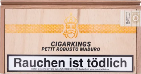 CIGAR KINGS PETIT ROBUSTO MADURO D-F-24 TT