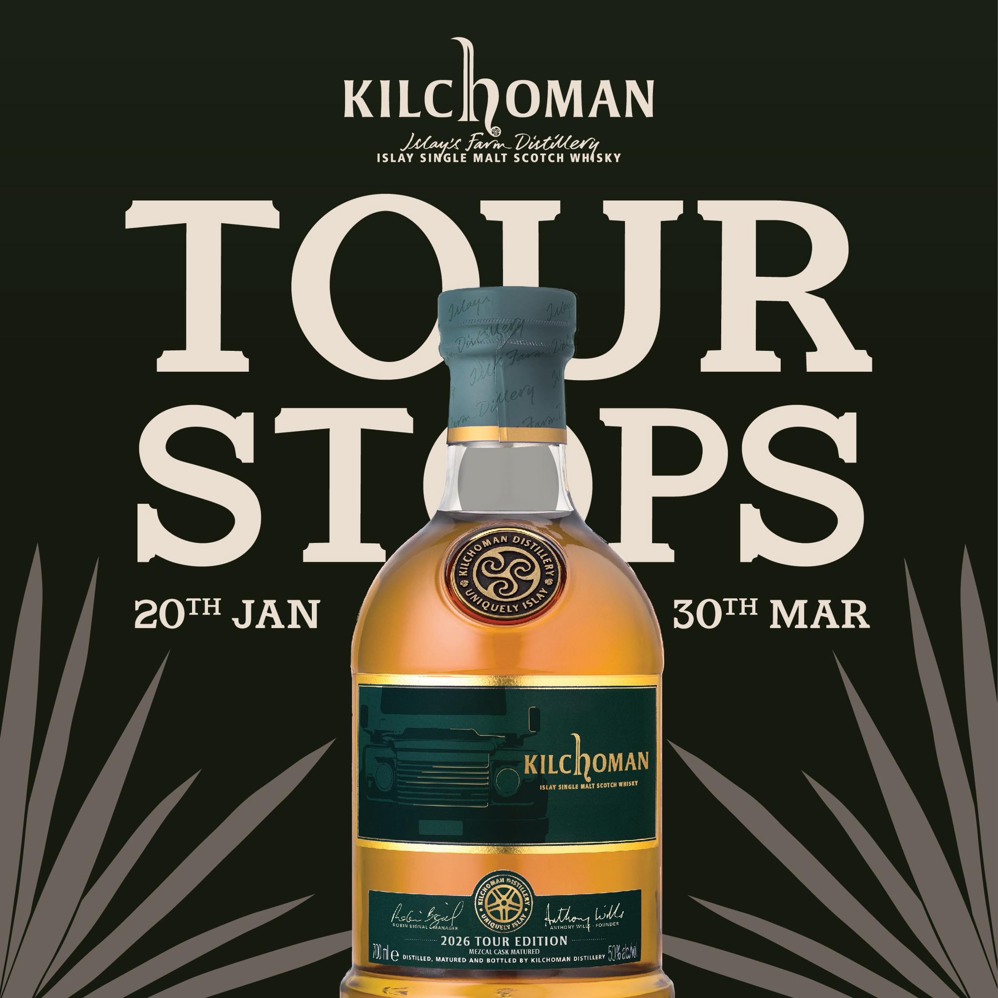 Kilchoman Tour 2026 – Whisky & Cognac Club Warszawa