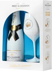 MOET&CHANDON ICE IMPERIAL 0,75L + KIELISZEK     NEW