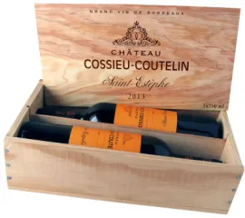 Skrzynka 2 but CHATEAU COSSIEU COUTELIN 0,75 13% 2013