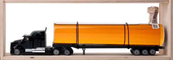 CAR WESTERN STAR 0,5L TIR plastic      W