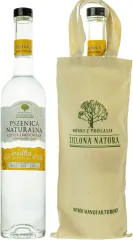 WÓDKA ZIELONA NATURA PSZENICA 1,5 40% TORBA