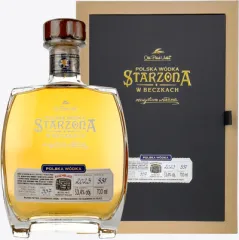 POLSKA WÓDKA STARZONA W BECZKACH 0,7 51,8 ASSEMBLAGE