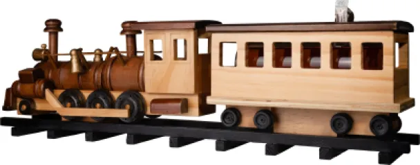 TRAIN 0,2L  POCIĄG + WAGON NA TORACH   W