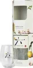 GIN ROKU 0,7L 43% + SZKLANKA