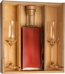 SET HANN BOTTLE + 2xCOGNAC GLASS 0,5L   W