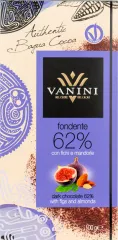 VANINI DARK 62% FIGS ALMONDS 7462