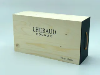 LHERAUD TASTING SET COGNAC 4X0,2 l VSOP+20+CHARLES+1990