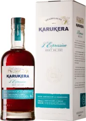 KARUKERA RHUM L'EXPRESSION 2020 BRUT DE FUT 61,8% 0,7 KARTON