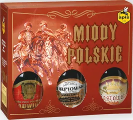 ZESTAW MIODÓW 3x0,25L