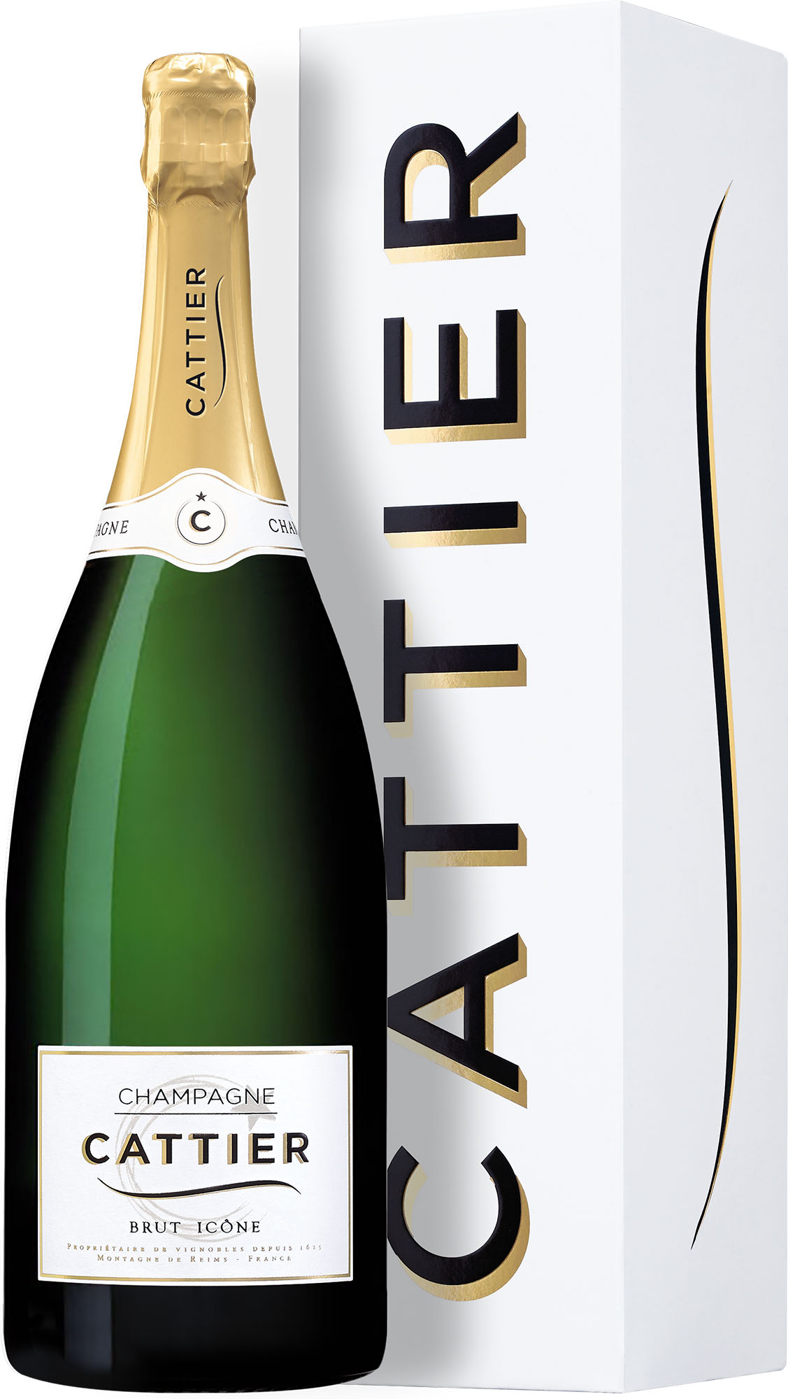 CATTIER BRUT ICONE 0,75 karton