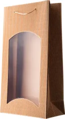 TOREBKA NA DWIE BUTELKI Z OKIENKIEM AG-RAFF