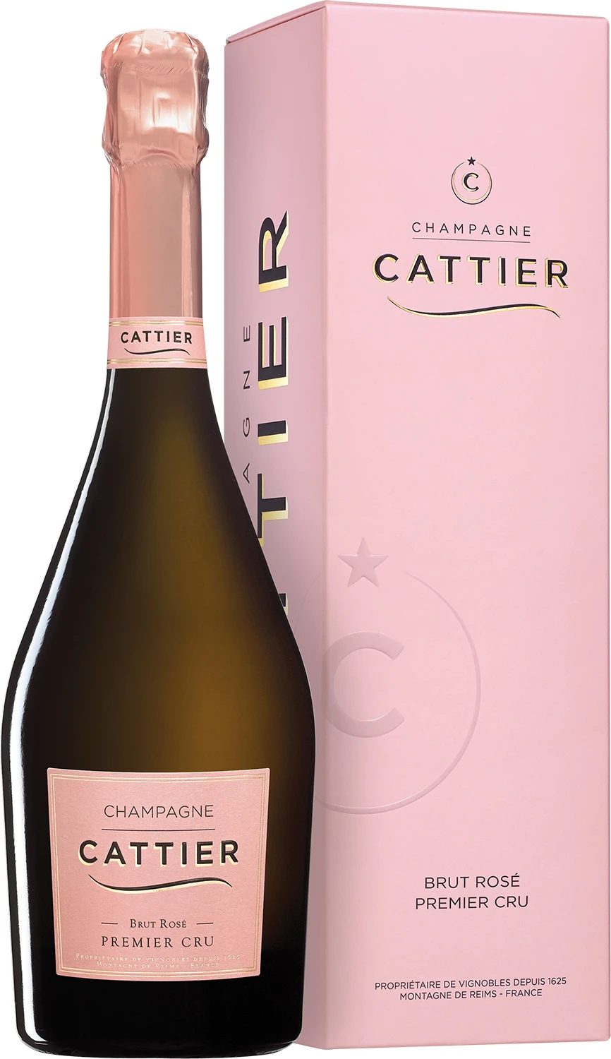 CATTIER BRUT ROSE PREMIER CRU 0,75  KARTON