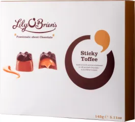 LILYS 10 CHOC STICKY TOFFEE 145 G 6910 31.12.2024