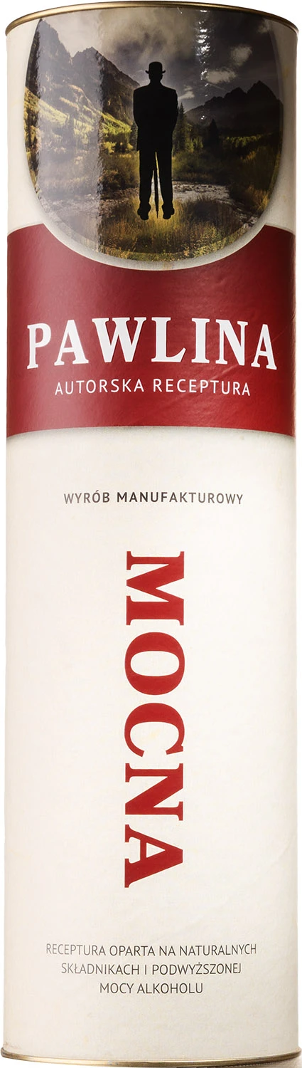 PAWLINA WÓDKA SMAKOWA MOCNA 0,7 50%  TUBA EMBLEMAT