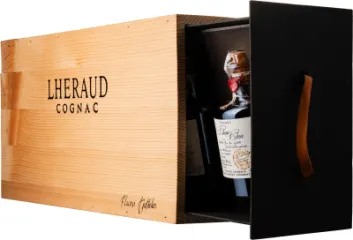 LHERAUD TASTING SET VINTAGE COGNAC 4X0,2 1967+1970+1973+1970