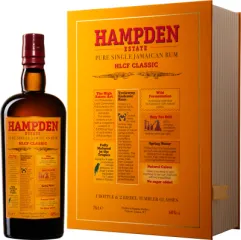 HAMPDEN HLCF CLASSIC RUM 60% 0,7 + SZKLANKI