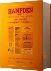 HAMPDEN HLCF CLASSIC RUM 60% 0,7 + SZKLANKI