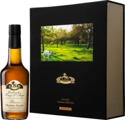 CALVADOS DROUIN RESERVE 0,35L 40% + 2 KIELISZKI