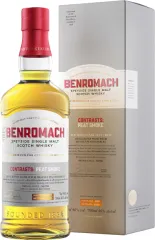 BENROMACH PEAT SMOKE BOURBON 2016 46% KARTONIK