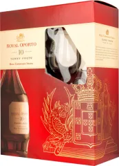 ROYAL OPORTO 10YO TAWNY PORTO  0.75L + 2 KIELISZKI