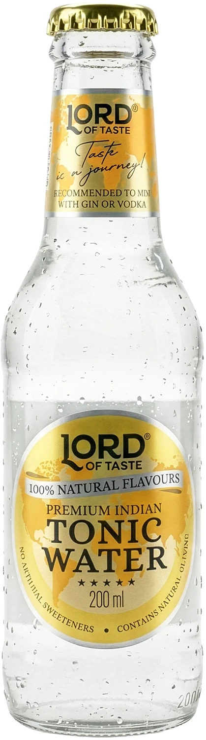 LORD OF TASTE PREMIUM INDIAN TONIC WATER 0,2L 23%