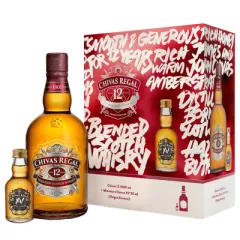 CHIVAS REGAL 12 YO KARTONIK 0,7 + MINI SHERRY