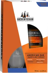 AUCHENTOSHAN AMERICAN OAK 0,7L kartonik + 2 SZKLANKI