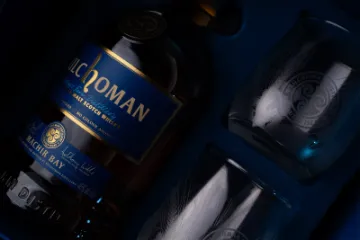 KILCHOMAN MACHIR BAY 0,7 46%+ 2 szklanki