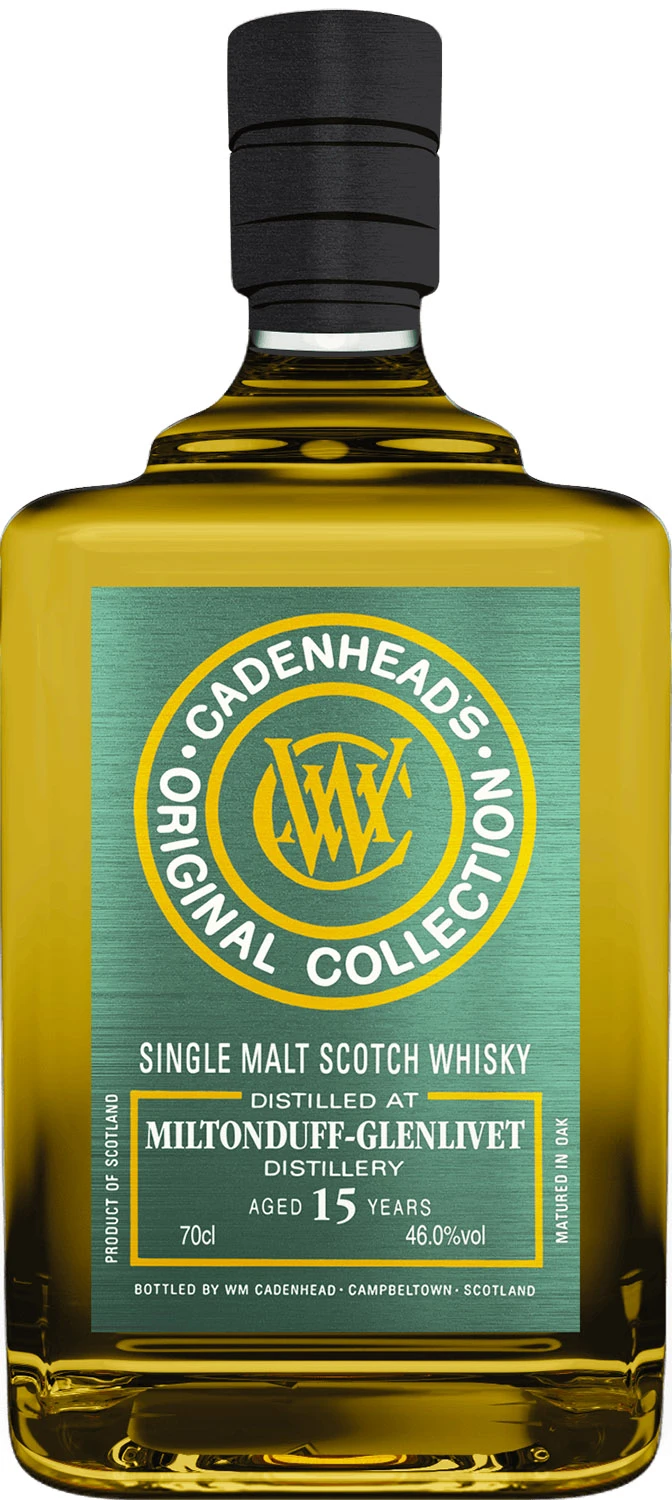 CADENHEAD'S MILTONDUFF-GLENLIVET 15YO 46%ABV 0,7