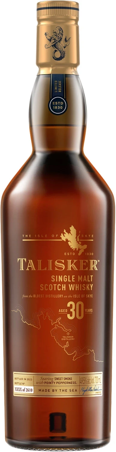 TALISKER 30 YO  0,7L 49,5 %  KARTONIK