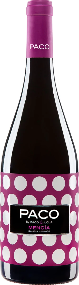 PACO & LOLA red MENCIA 0,75L 2025 12,5%