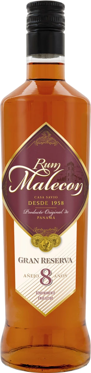 MALECON GRAN RESERVA 8 YO 0,7L 40%