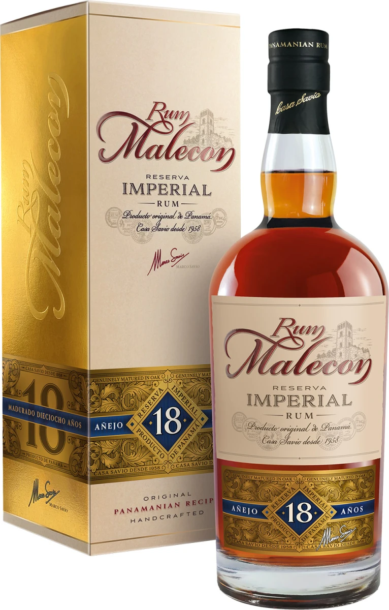 MALECON RESERVA IMPERIAL 18 YO 0,7L 40% KARTONIK