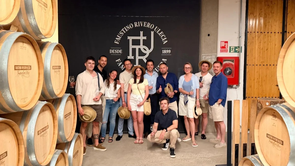 Our team visiting Rioja – Navajas, Marqués del Atrio and Tobelos