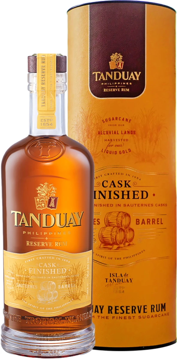 TANDUAY RESERVE SAUTERNES CASK FINISHED 42%  0,7 TUBA