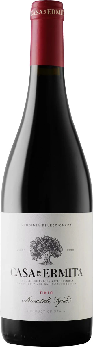 CASA DE LA ERMITA TINTO 2025 MONASTREL- SYRAH 0,75