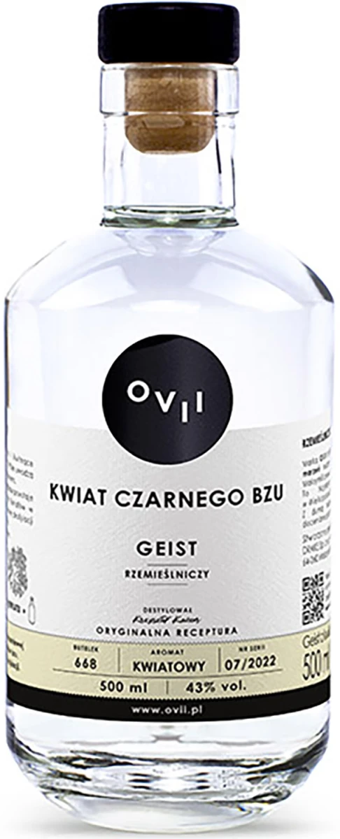 OVII GEIST Z KWIATÓW BZU 0,5L 43%
