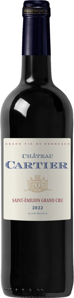 CHATEAU CARTIER 2023 ST.EMILION 0,75