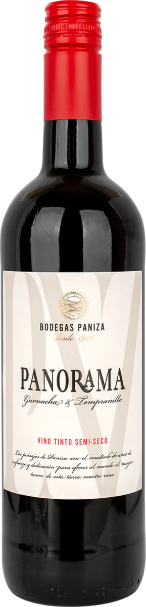 PANORAMA GARNACHA&TEMPRANILO TINTO SEMI-SECO 0,75 14% 2025