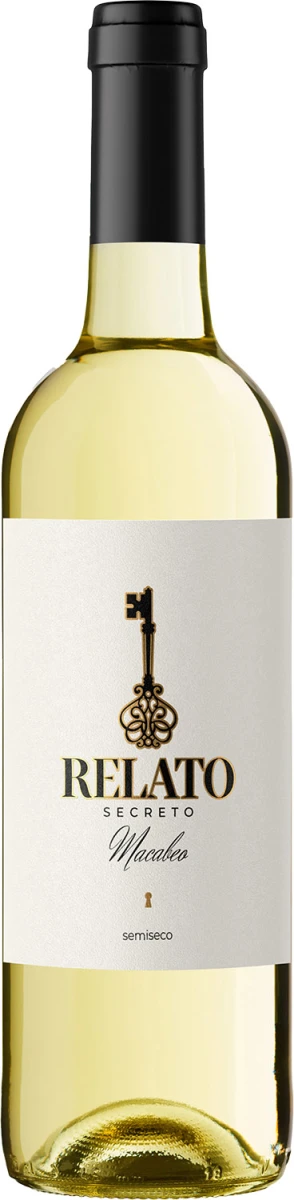 RELATO SECRETO MACABEO BLANCO SEMI-SECO 0,75 12,5% 2025