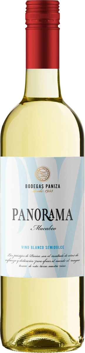 PANORAMA MACABEO BLANCO SEMI-DULCE 0,75 12,5% 2025