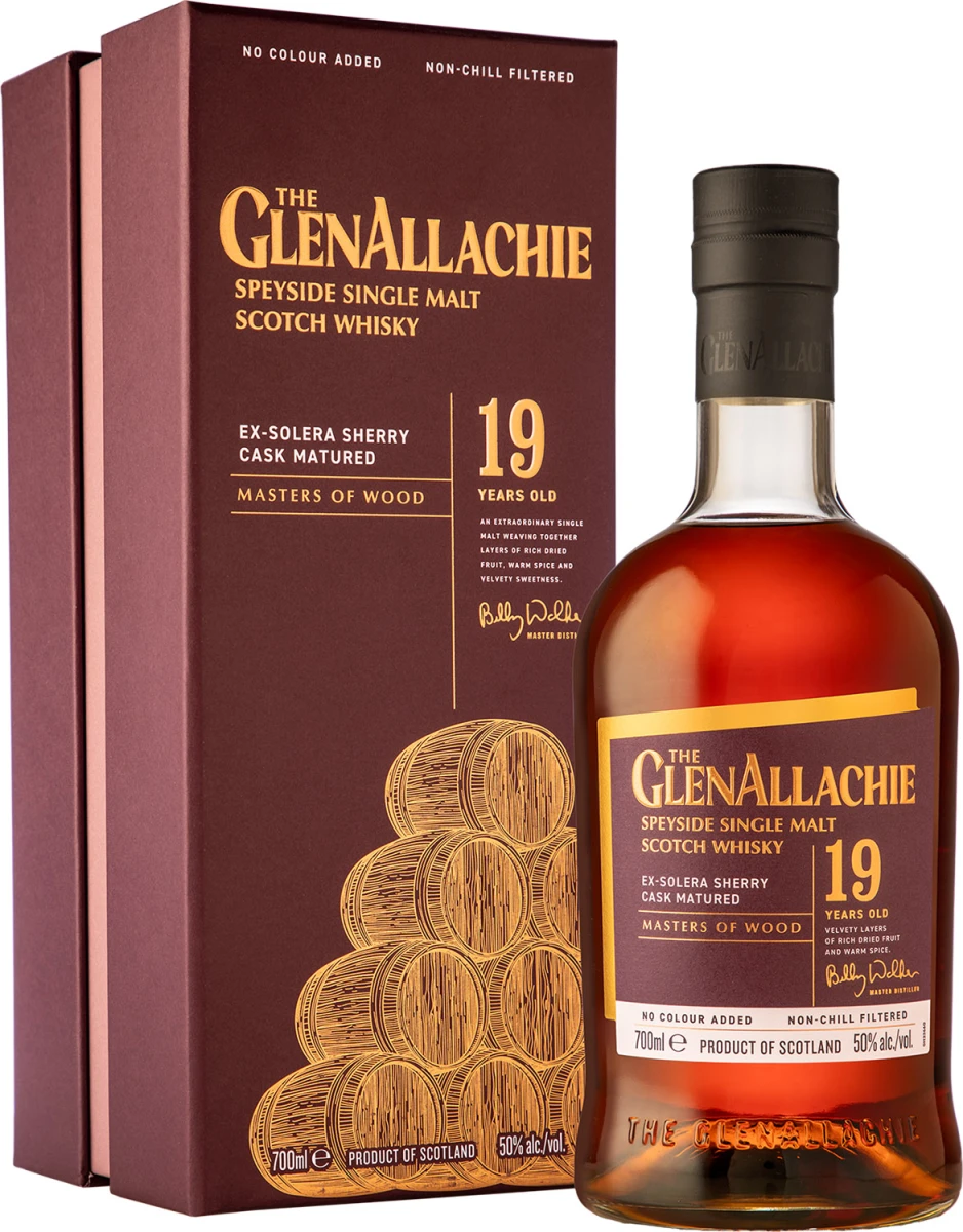GLENALLACHIE 19 YO EX-SOLERA SHERRY CASK 0,7 50% KARTONIK
