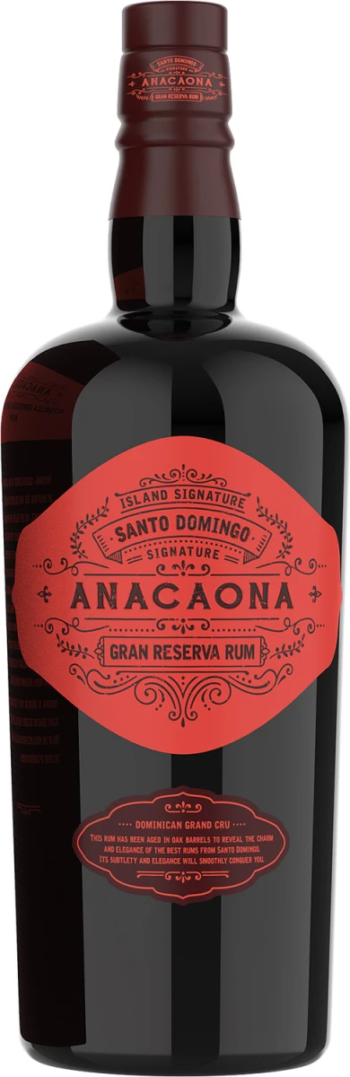 ISC ANACAONA GRAN RESERVE RUM 0,7L 40% GOŁY