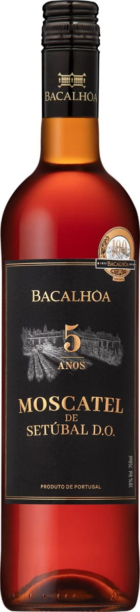 BACALHOA MOSCATEL DE SETUBAL D.O. 5 ANOS 0,75L 18%