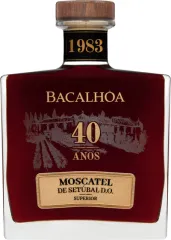 BACALHOA MOSCATEL DE SETUBAL D.O. 40 ANOS 0,5L 20%