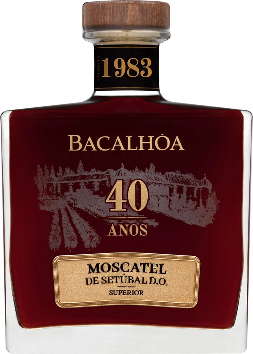 BACALHOA MOSCATEL DE SETUBAL D.O. 40 ANOS 0,5L 20%