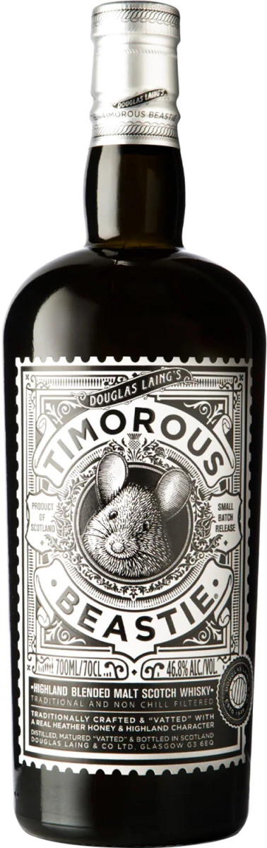 TIMOROUS BEASTIE HIGHLAND BLENDED MALT  0,7L 46,8% GOŁY