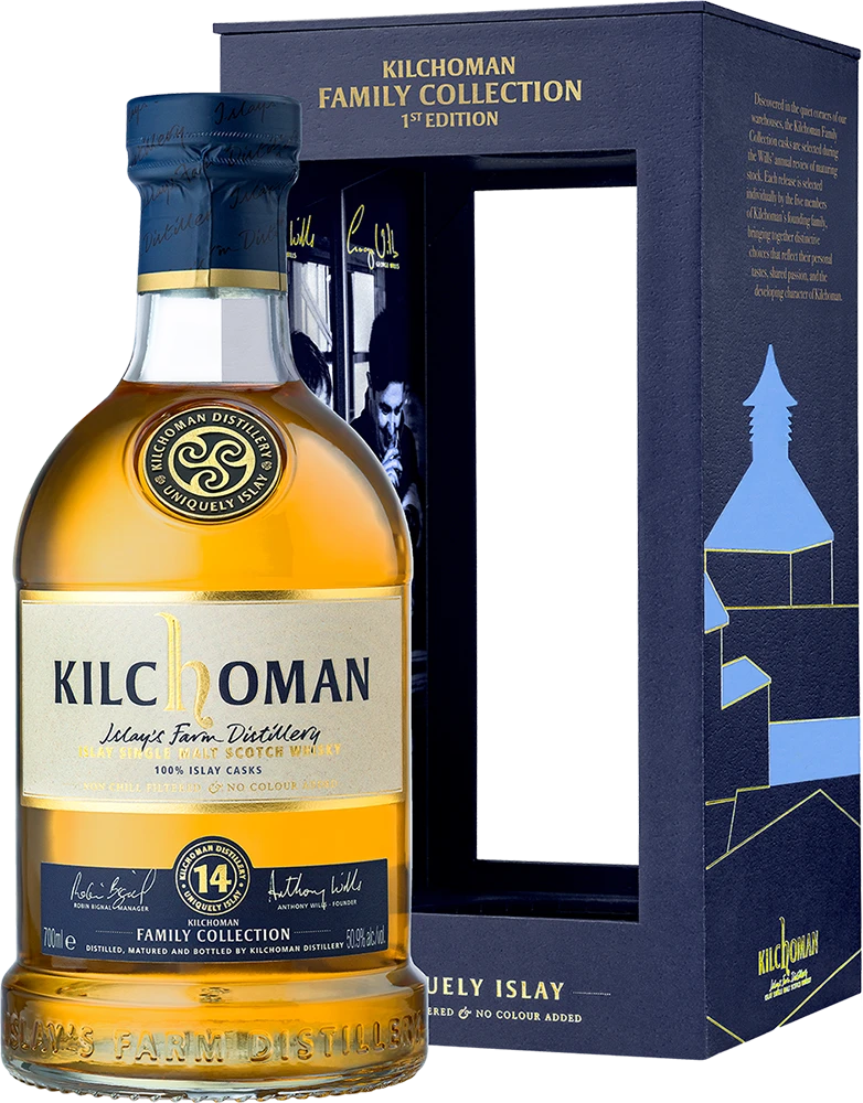KILCHOMAN FAMILY COLLECT 14YO 1ST EDIT 50,9% BOURB.CASK 0,7