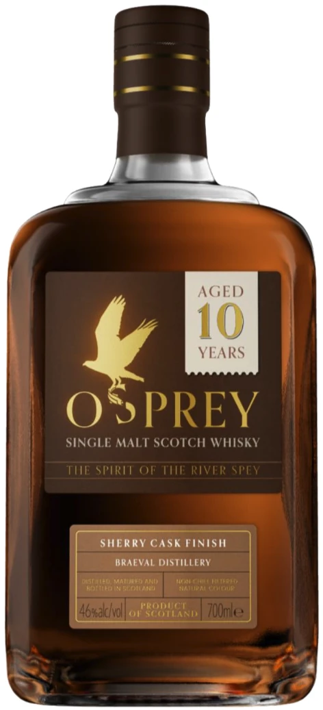 OSPREY 10 YO SHERRY CASK FINISH 46% 0,7L WHISKY